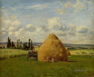 Camille Pissarro Werke - Heuhaufen pontoise 1873 Camille Pissarro